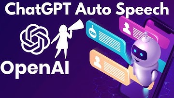 How to convert text to speech in ChatGPT || chatGPT auto speech.