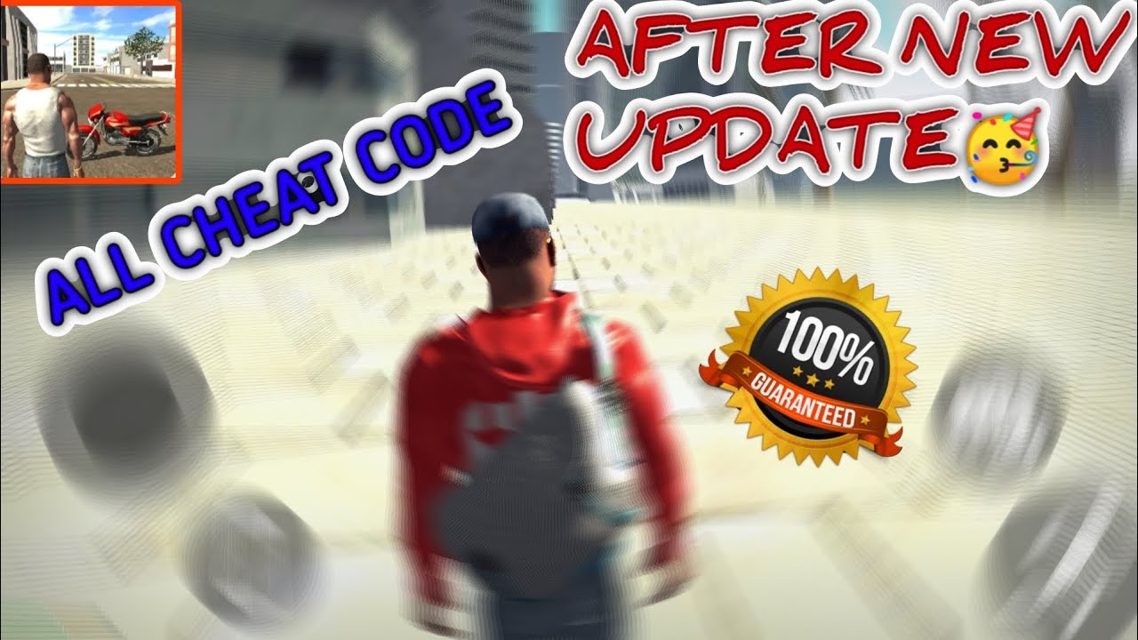 ALL NEW CHEATS CODE OF INDIAN BIKE DRIVING 3D AFTER NEW UPDATE 2023 ...