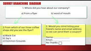 eLearning course on Google Forms Logic Branching