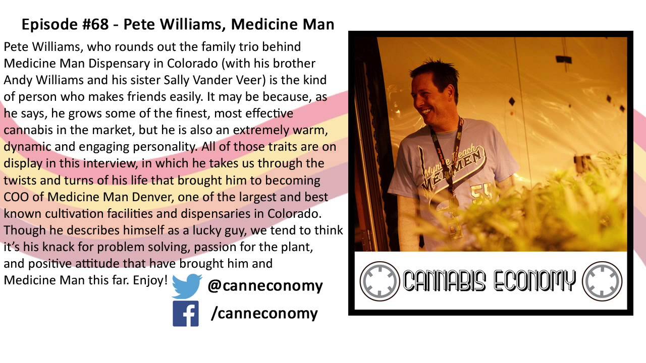 Dispensary, CO: Ep. 68   Pete Williams, Medicine Man
