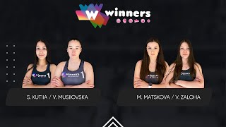 Winners Beach Volleyball. Women. S. Kutiia / V. Musiiovska - M. Matskova / V. Zaloha 19.05.2024