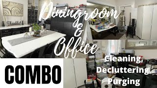 DININGROOM & OFFICE COMBO / CLEAN, ORGANIZE & DECLUTTER MY SPACE / MAKING MY HOME WORK FOR ME / SMTV