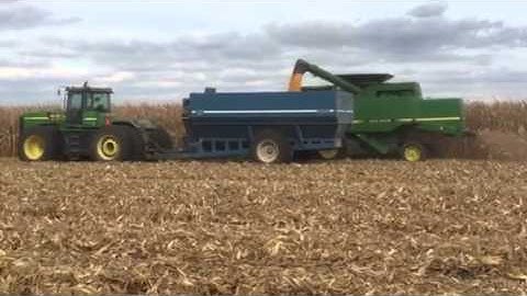 Unloading on the go.