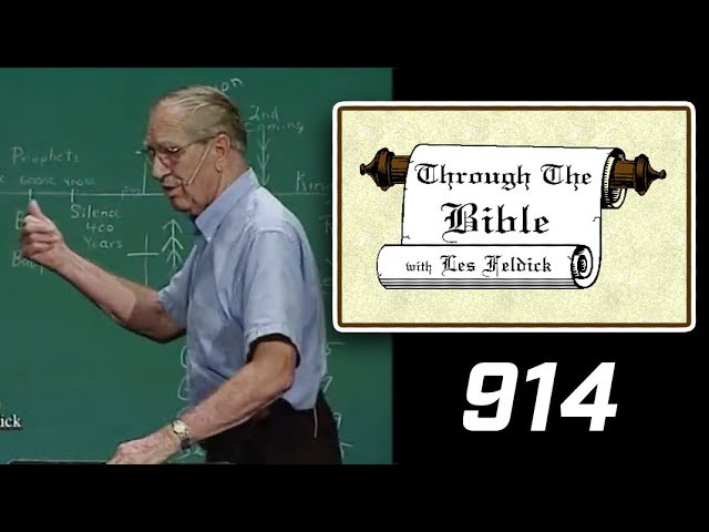 [ 914 ] Les Feldick [ Book 77 - Lesson 1 - Part 2 ] Connecting the Dots of Scripture: Gen-Rev |38/48