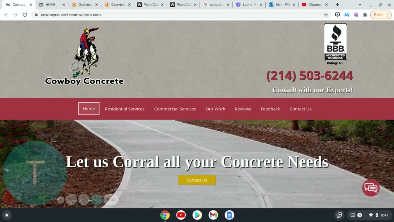 Cowboy Concrete Concrete Contractors Dallas, TX 29 December 2021 YouTube
