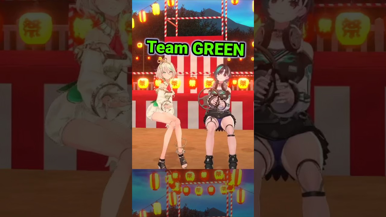 How Team Green Sits Down! [Hololive | Cecilia Chihaya]