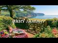 a quiet summer playlist for quiet people 🍃 relaxing piano music for calm focus, studying & working