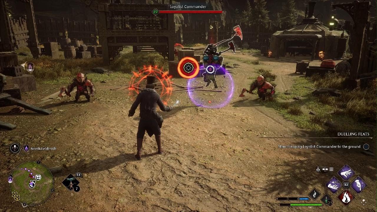 Hogwarts Legacy "Slam a leaping Loyalist Commander to the ground" Solution