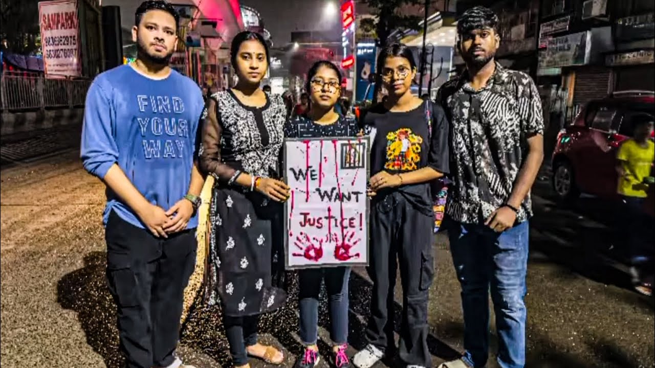 This Protest against the Death Case In The RG Kar Medical College✊🏻||We Want Justice✊🏻||