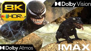 [8K HDR10  IMAX] River Underwater Fight - Venom: The Last Dance | Vision • Atmos • Bravia Core