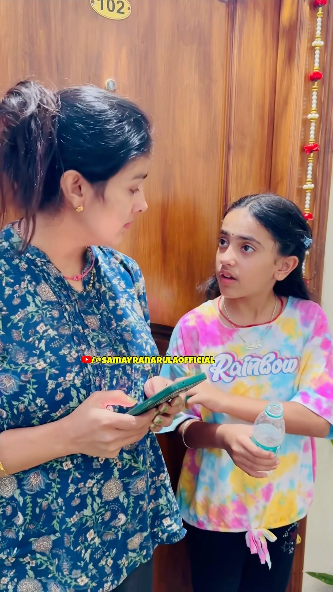 Samayra से कौन पानी मांग रहा???? #shortvideo #samayranarula #viralvideo #youtubeshorts #short