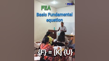 Fundamental equation in fea #mechanicalengineering #shortvideo #mdcengg