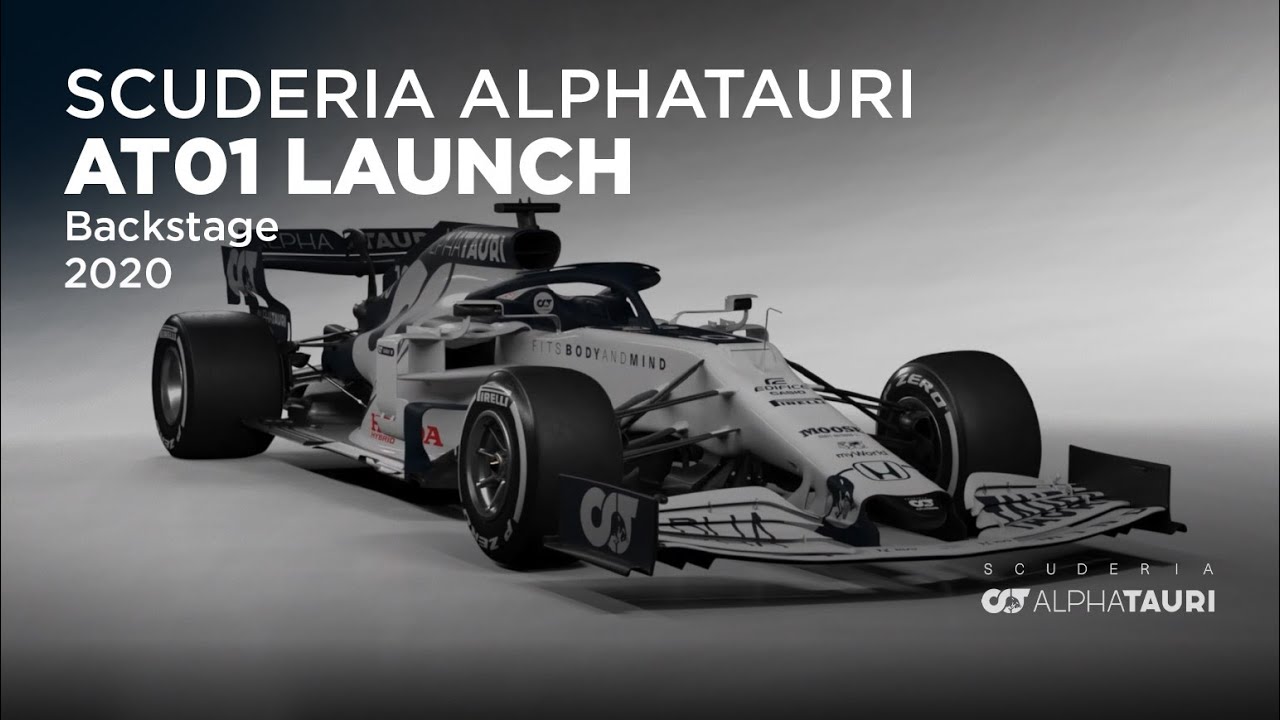 Scuderia Alphatauri | AT01 Launch backstage