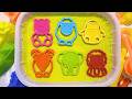 Satisfying Video | How to Make Lion, Penguin, and Elephant Cookies with Kinetic Sand – ASMR Cutting