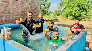 Mango 🥭 Party New Swimming 🏊‍♂️ Pool  With Friends