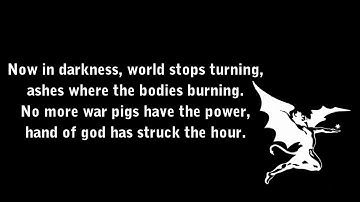 Thumbnail of Black Sabbath - War Pigs [Lyrics] HQ