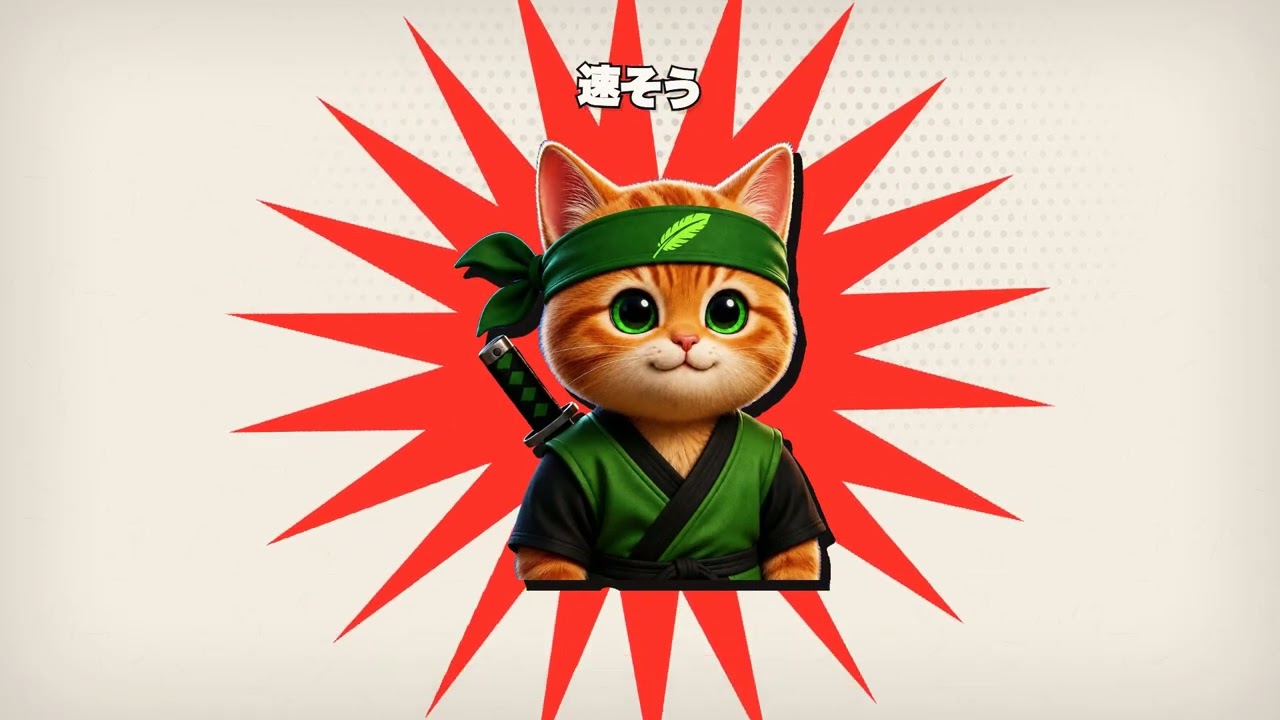🥷 Real Ninja Catとは?注目の新ミームコインを徹底紹介!