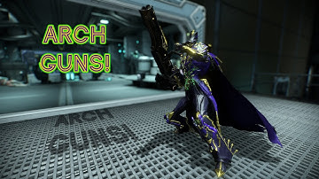 Building a Machine Gun (Arch-Gun) | WarFrame gameplay