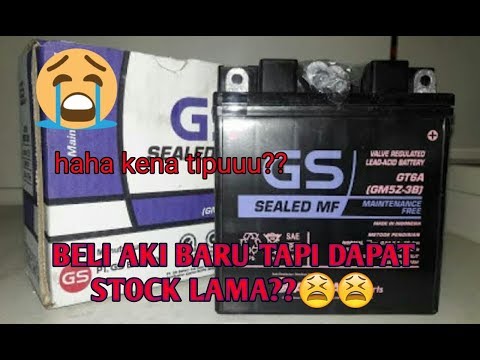 Video ini menjelaskan bagaimana kita mengetahui tentang kode produksi pada aki gs astra untuk mobil . 