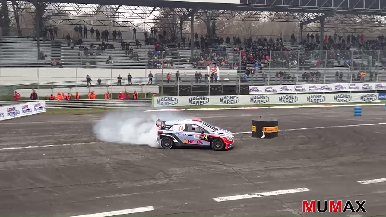 Rally Monza 2016 - Daniel Sordo Monza Rally Show Final WRC R5 R4 - YouTube