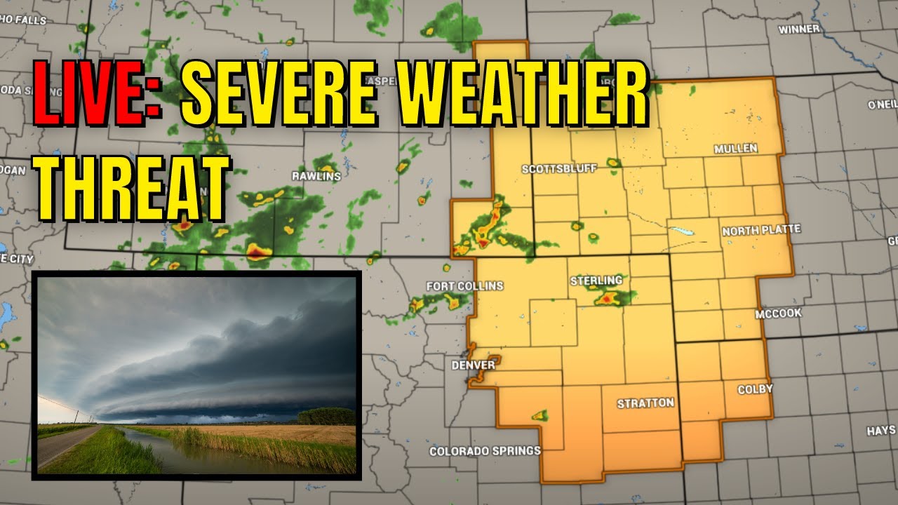 LIVE: SEVERE STORM THREAT across the Plains and the southeast - YouTube