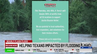 P. Terry’s to Donate All Profits Thursday to Austin Flood Relief