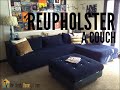 How To Reupholster A Couch Part 1: Stripping A Couch