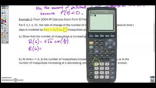Section 4-3 Video 1- Rates of Change in Applied Contexts Other Than Motion