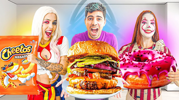 QUEM FIZER A MELHOR COMIDA GIGANTE, VENCE! (COMIDAS GIGANTES)