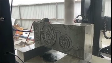 HeadStone profiling wire saw machine.