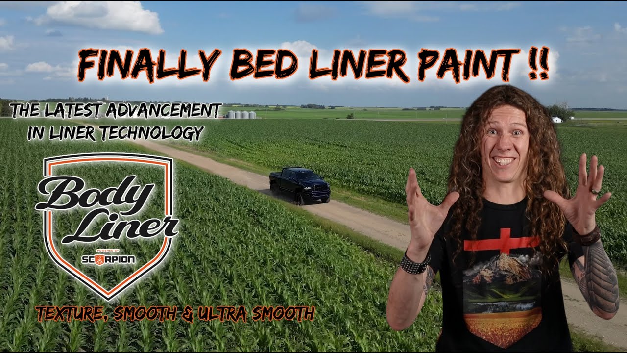 FINALLY Bed liner that looks like Paint !?! Professional Version * Body- liner * 