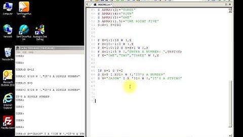 INTERSYSTEMS CACHE MUMPS - OLD SCHOOL IF