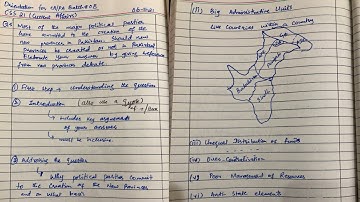 How to Attempt a Current/Pak Affairs Question/Orientation on CA/PA Batch#08