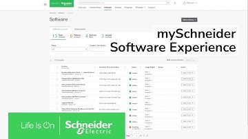 Centralize Software Licenses With mySchneider Software Experience | Schneider Electric