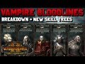 Vampire Count Bloodlines - Breakdown, New Skill Trees, Abilities & Lore | Total War: Warhammer 2