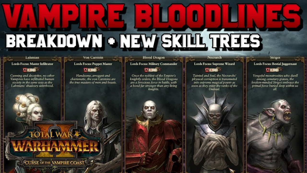 Total war warhammer vampire skill tree - vsabuys