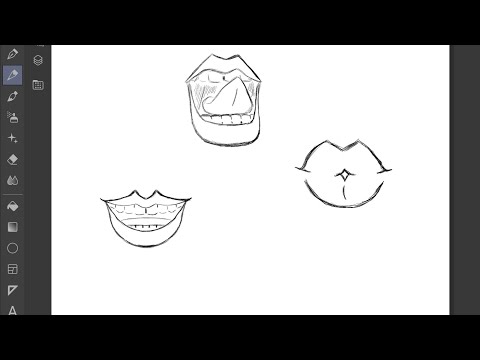 唇 歯 口の描き方 By Artisticchi Clip Studio Tips