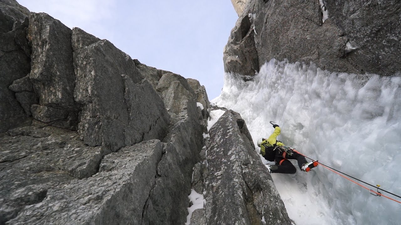 Goulotte Modica Noury Mont-Blanc du Tacul Chamonix montagne alpinisme neige glace et mixte 2015