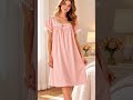 Pink Lace Nightgown for Women | Soft Romantic Sleep Dress | DrifWoo