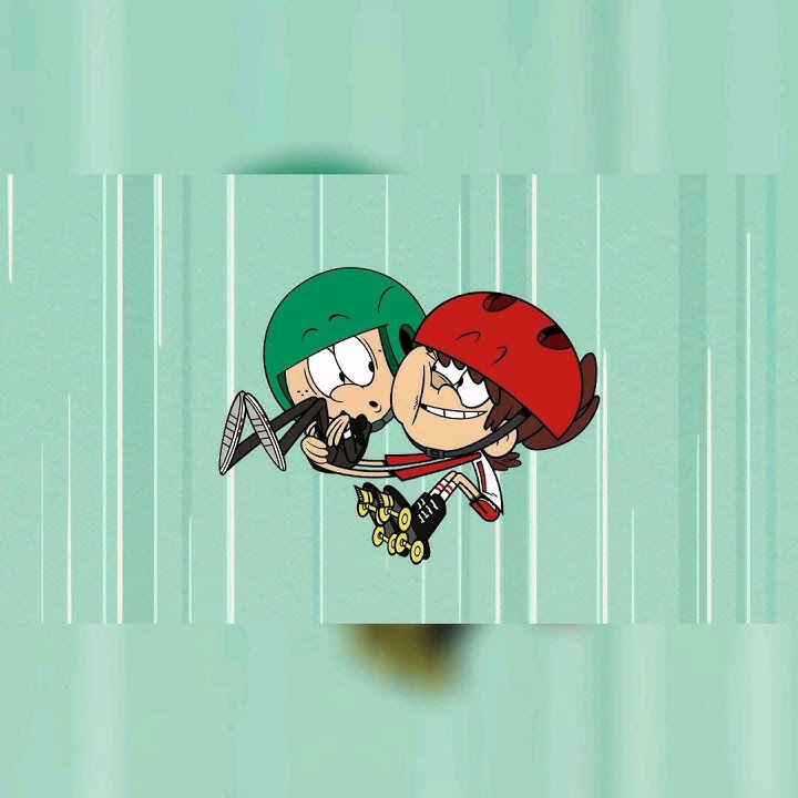 Lynn saving Lincoln from falling down after his stunt botch