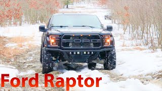 Ford Raptor F150 Off Road 4x4 SNOW Mountain Trail Full Size Pickup Truck