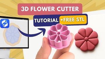 Create a 3D Flower Clay Cutter in Shapr3D – Full Tutorial + FREE STL