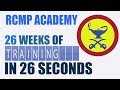 Rcmp academy 26 weeks of training in 26 seconds