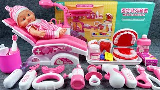 10 Minutes SatisFying with Unboxing Super Cute Pink Dentist toy,Toys Collection ReviewASMR