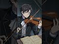 A hidden violin, a 100-year secret. 🎻 The uniform fades. Watch the twist! #anime #klingai #shorts