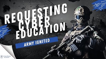 How to Submit Your Credentialing Assistance Request to Army Ignited - Cyber Brain Academy