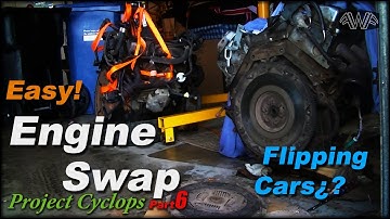 An Easy Engine Swap For A Mustang V6 - Project Cyclops [Part 6] | 4th Gen SN95