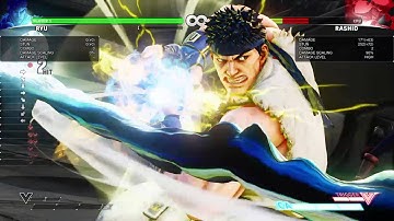 STREET FIGHTER V Ryu Crush counter combos