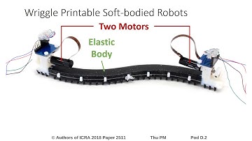 Design of Frictional 2D-Anisotropy Surface for Wriggle Locomotion of Printable Soft-bodied Robots