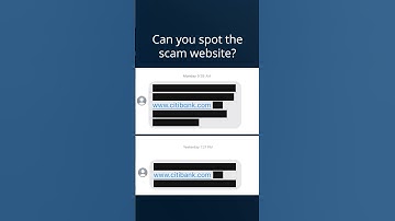 Can you see the difference? #scam #scammer #phishing #hacker #cyberattack #hacking